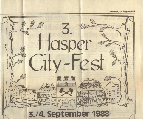 Zeitungsanzeige Cityfest